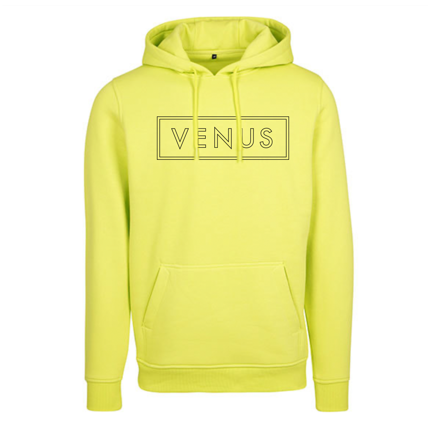 VENUS Hoodie Logo 2023 - Yellow/Schwarz/Schwarz