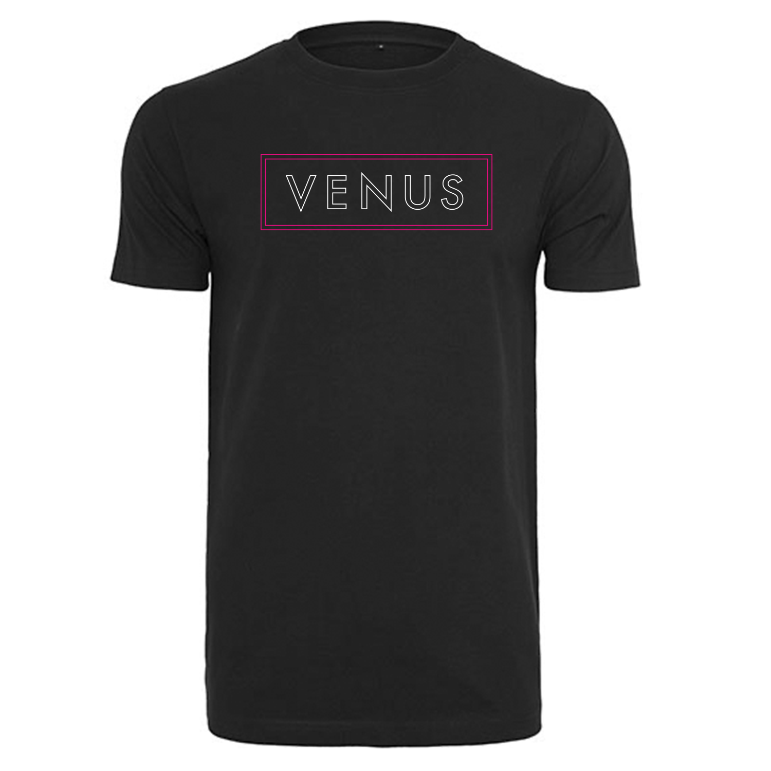 VENUS T-Shirt Logo 2023 - Schwarz/Pink/Weiß